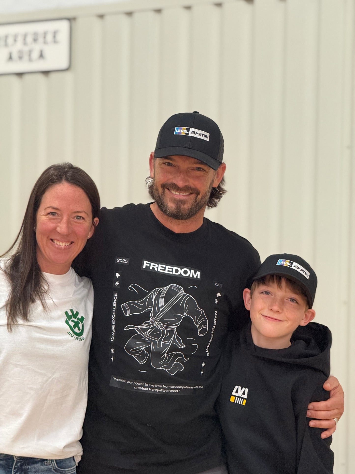 FREEDOM | Premium Heavyweight Black Mens T-Shirt