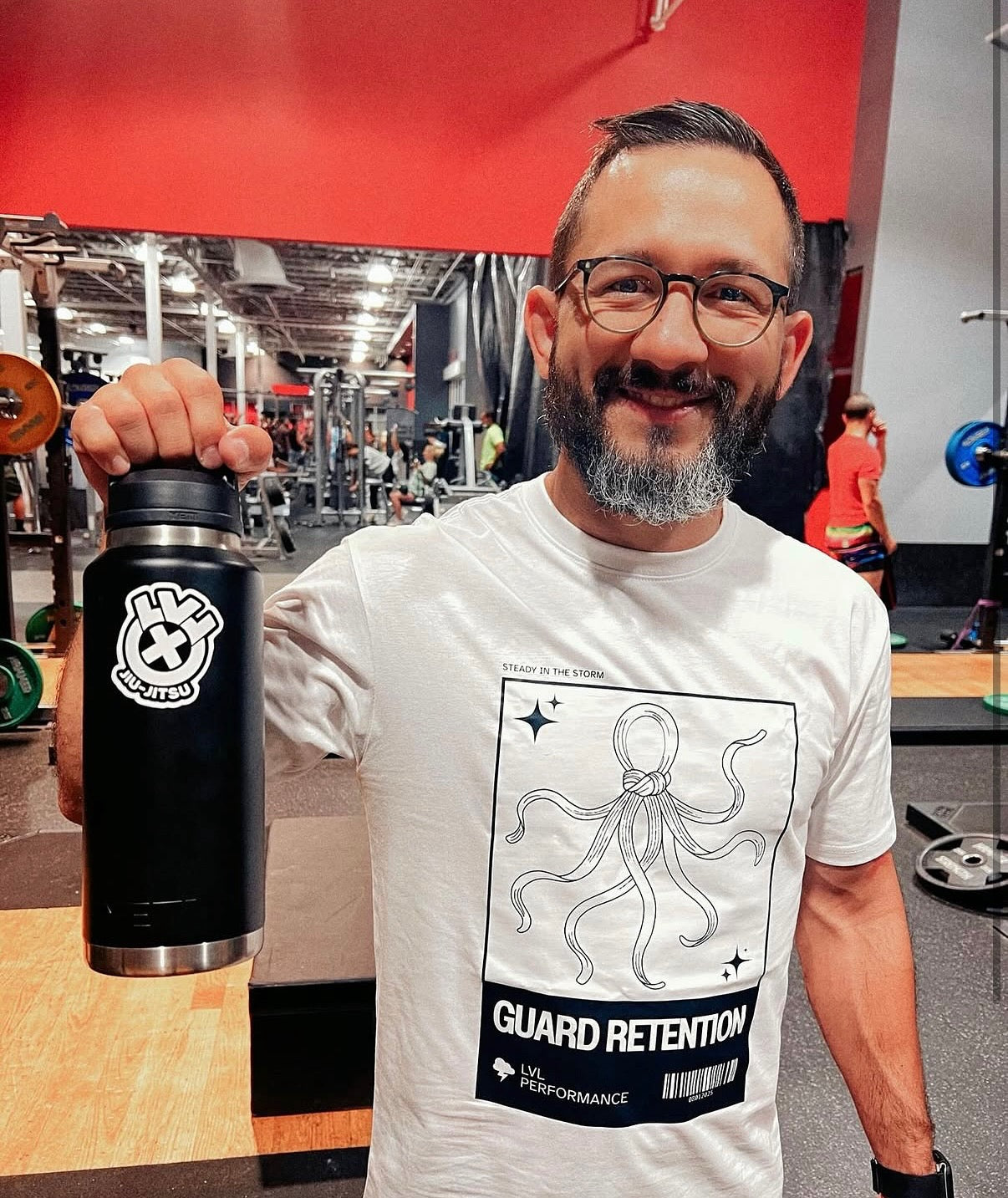 GUARD RETENTION | Premium Heavyweight White Mens T-Shirt